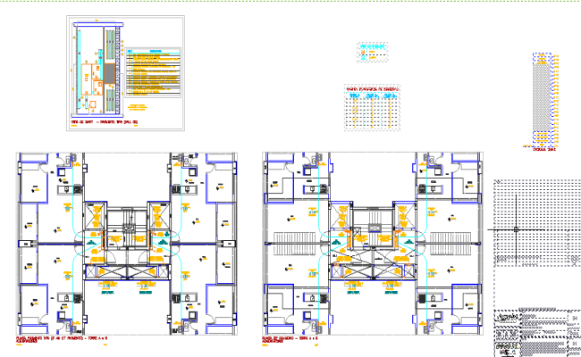AApartment Electrical Layout DWG with Power Circuit Design