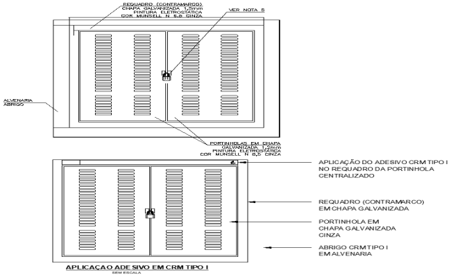 Electrical Switch Box Section View in AutoCAD File 