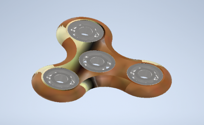 3d Fidget Spinner Model