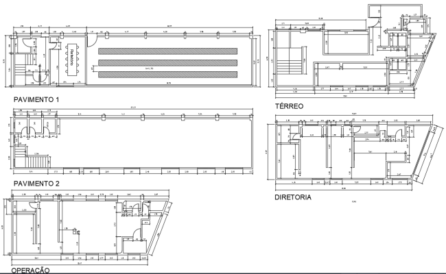 Fire Safety Project Residential Building Plan in DWG File