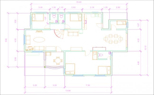 Floor Plan and Sectional