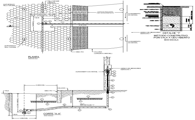 Gas Pipeline Connection Distribution Design AutoCAD DWG Download