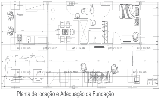 Ground Floor House Plan Design AutoCAD DWG Download