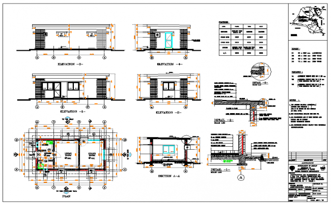 Guard House Floor Plan