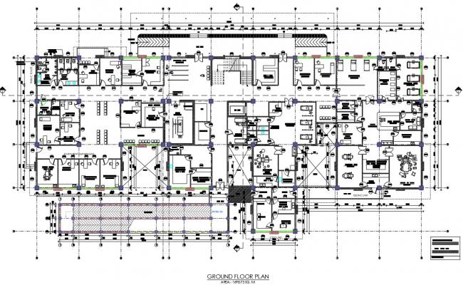 Hospital Project AutoCAD Drawing Download DWG File