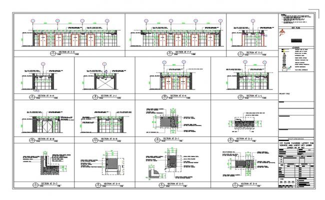 Hotel Elevator CAD Drawings Elevation Design DWG File