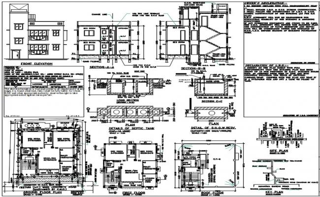 House Architectural Drawing