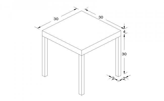 Isometric Table