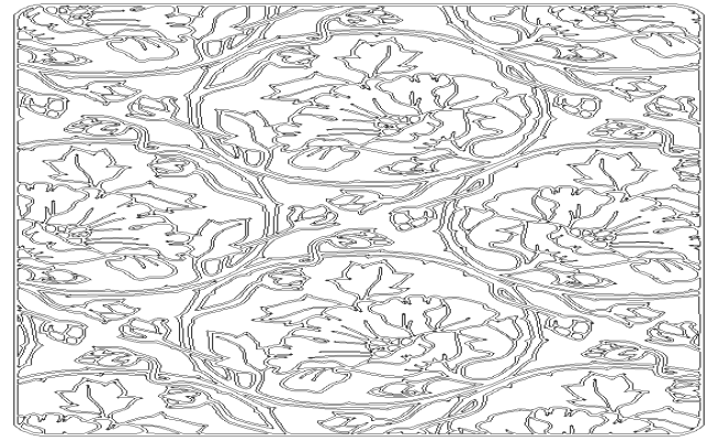 Kitchen tiles design for modern kitchen dwg autocad drawing.