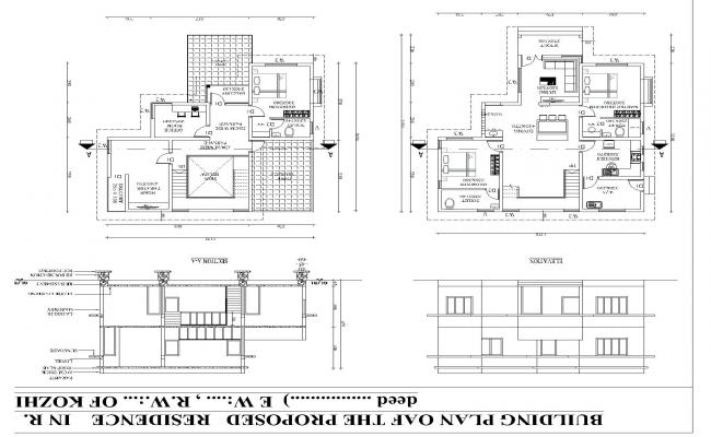 Legal Submission Drawings Of Single Residential Homes 
