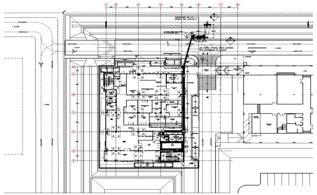 Layout plan of Electrical Drawing DWG AutoCAD file