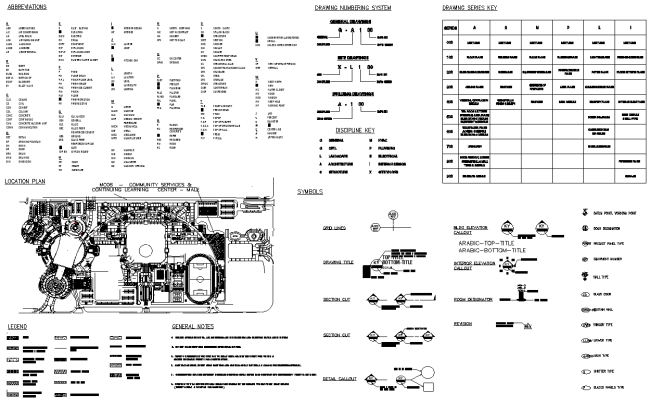 Location Plan of Community Services Continuing Learning Center