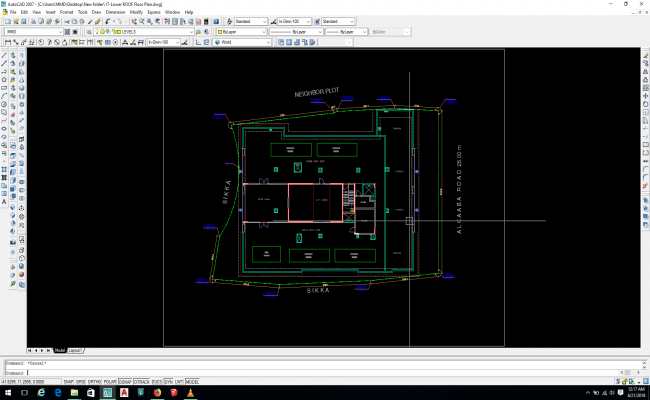 Lower ROOF Floor Plan