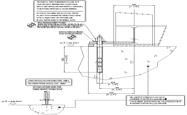 Machine  tools section Detail DWG AutoCAD file