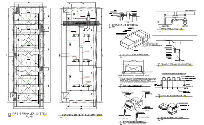 Mechanical Plan of a Concept Store (Cellphone Store Inside Shopping Mall) DWG file