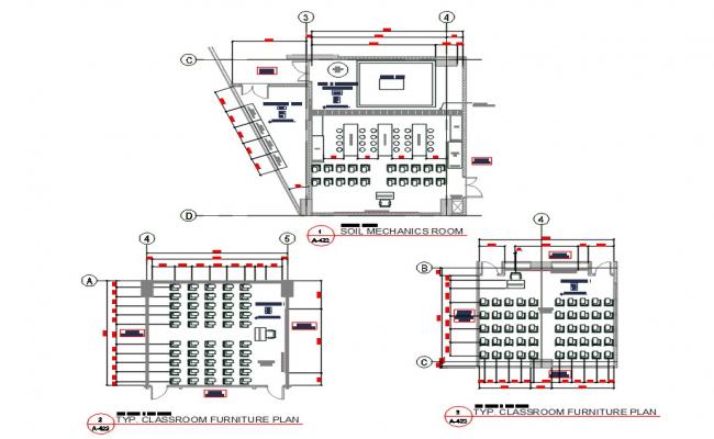 Mechanics Room Plan AutoCAD File