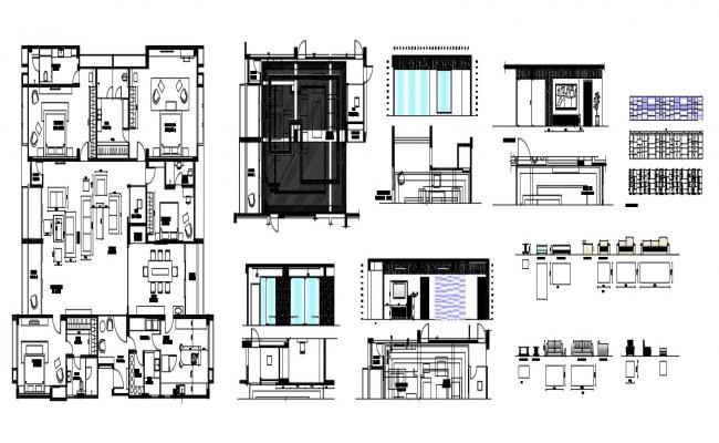 Modern House Design In AutoCAD File