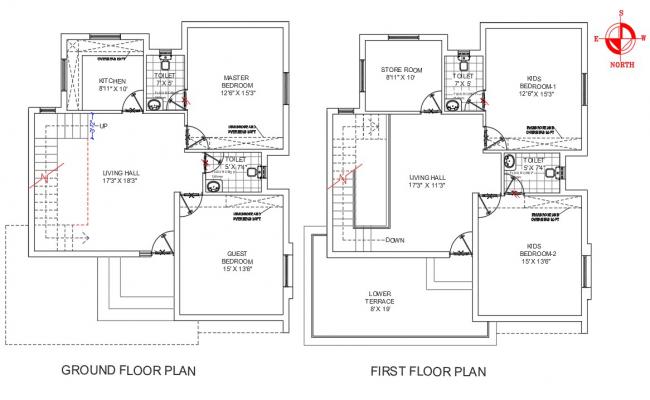 Modern Villa Layout plan for design with AutoCAD File 
