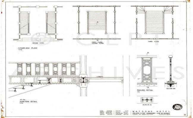 Stair Junctions Details CAD dwg files