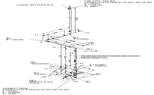 Piping Layout Design AutoCAD DWG Download