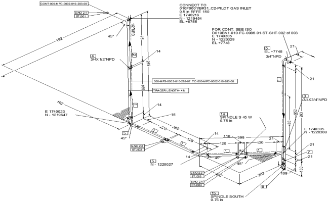 Piping Layout Drawings Details AutoCAD DWG