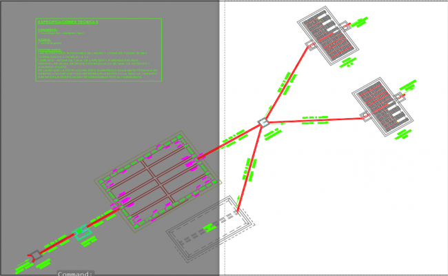 Rural Plant Processing facilities drawing free dwg file