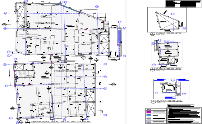 Residential Cluster Architecture Construction Details DWG