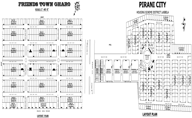Street Light Pole Footing Detail AutoCAD CAD block