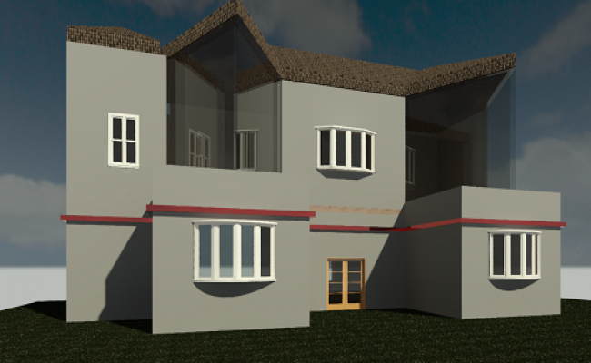 Revit 3D House Space Design Free Download