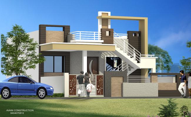 2BHK House DWG Drawing Layout 800 Sq Ft Practical Design Drawing File