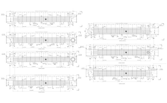 AutoCAD Machinery DWG of UBE and Tube Sheet Sections