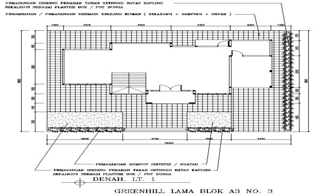 Basic Home Layout Design Plan in DWG AutoCAD Format