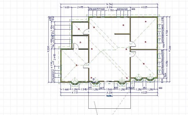 Single story floor plan 2