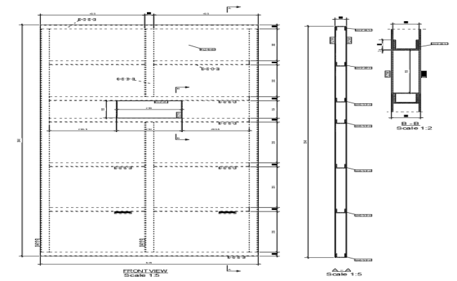 Single Wardrobe Internal Details DWG AutoCAD Drawing | Cadbull