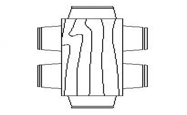 Six chairs Dinning Table