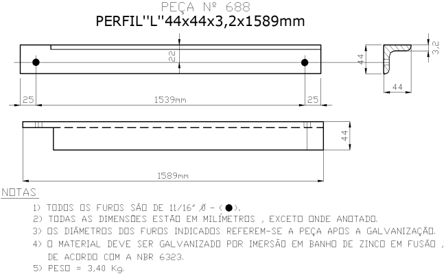 Sliding Door Handle Details AutoCAD DWG File Download