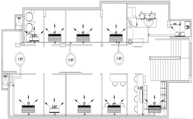 Small Office Layout Design AutoCAD DWG Download