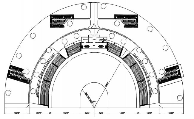 Stadium Plan DWG File