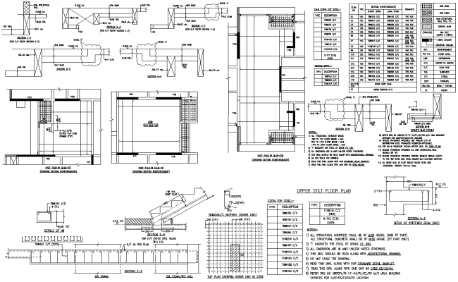 Stifner Beam Detail - 2D DWG AutoCAD Drawing for Steel Structure | CAD Files & Drawings
