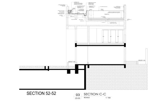 Swimming Pool Construction Section and Finish Details
