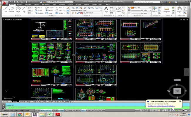 TELLURIUM PLANT AS BUILT DRAWING