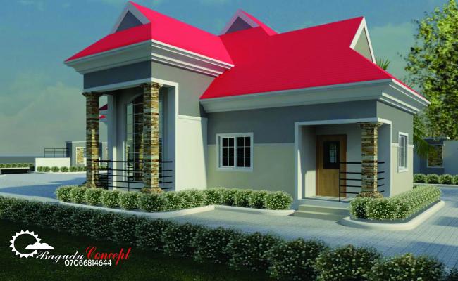 2 Storey Bungalow Design in DWG File with Full Architectural Plan