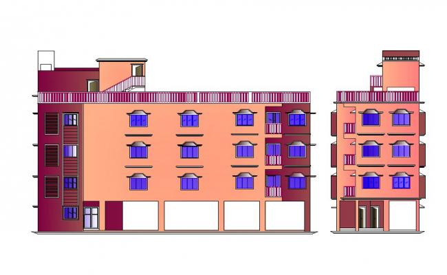 TWO STORIED SCHOOL BUILDING