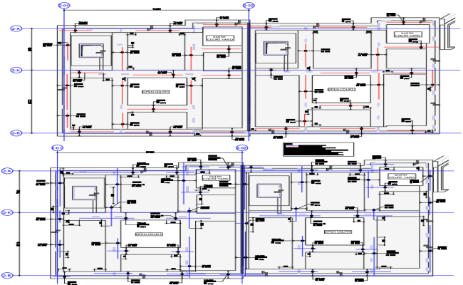 Residential House Slab Reinforcement RCC DWG | Cadbull