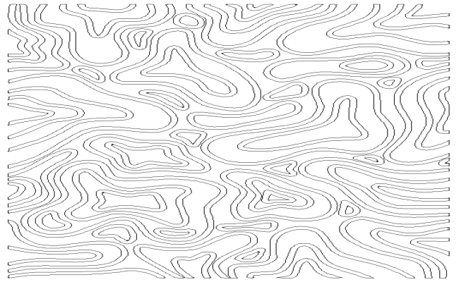 Topographic map seamless pattern  premium vector image DWG AutoCAD file