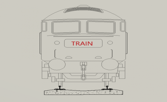 Train Front View