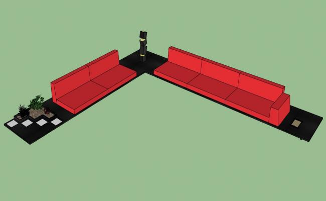 Ultra modern 3d sofaset