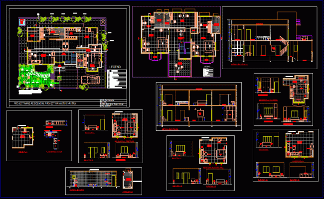 G1 Vastu Bungalow Layout DWG File for Residential Design Projects