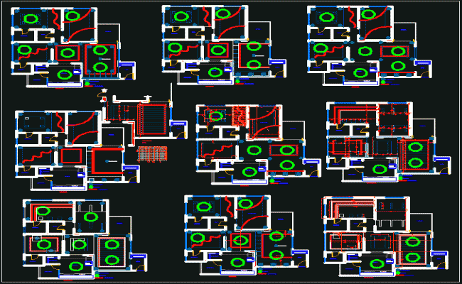 Ceiling Design and Wall Paint layout Detail in DWG Drawing File