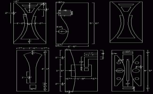 Door Block Design Collection 2D DWG File for Architects and Designers